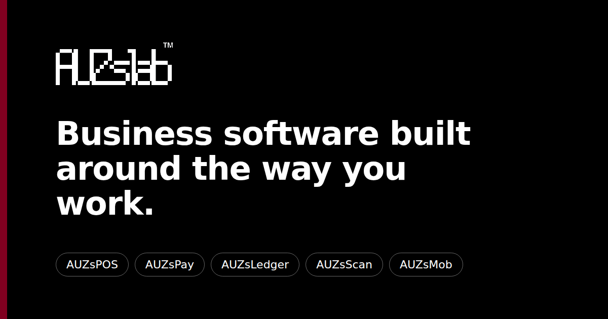 Download the AUZslab apps — AUZslab